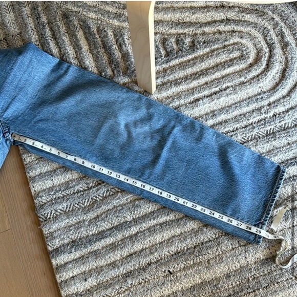 Uniqlo U Christopher Lemaire Barrel Curved Wide Leg Jeans High Rise Waisted 25 2 - Picture 6 of 6